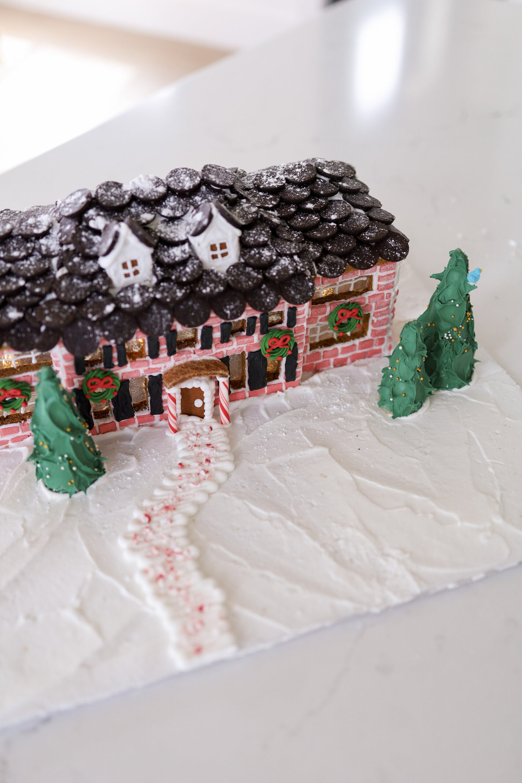 Home Alone House [Gingerbread Template] - Etsy Uk with regard to Home Alone Gingerbread House Template
