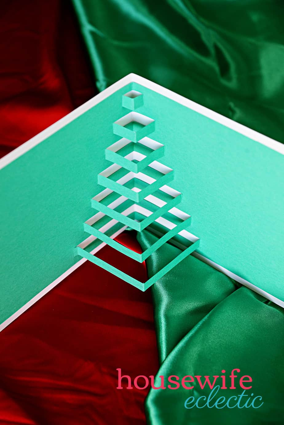 Homemade Pop-Up Christmas Tree Card (With Free Printable Template pertaining to Printable Christmas Tree Pop Up Card Template