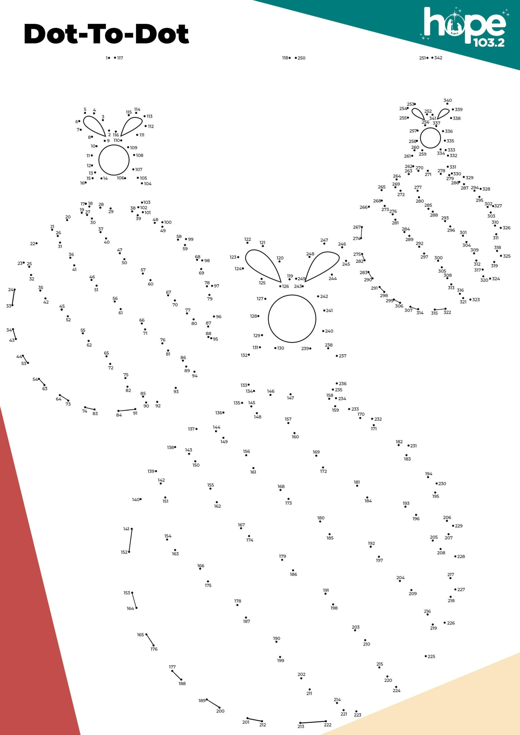 Hope'S Christmas Presence — Join The Dots - Hope 103.2 with regard to Christmas Dot to Dot Printable 1 100