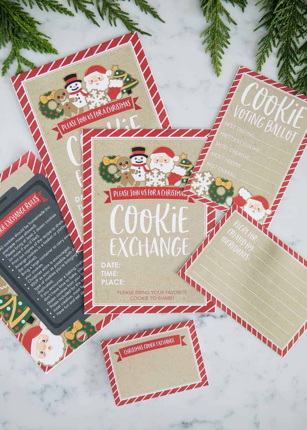 How To Host A Cookie Exchange (W/ Free Printables!) - I Heart Naptime intended for Christmas Cookie Exchange Invitations Free Printable