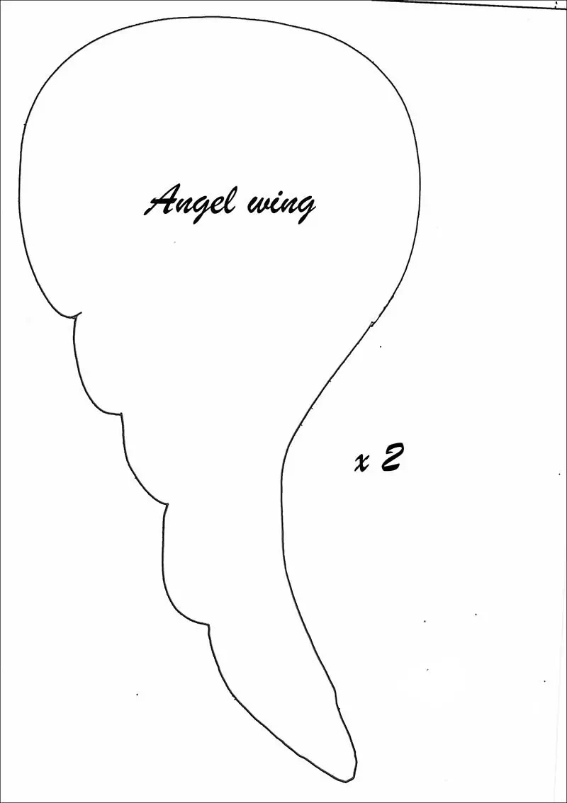 How To Make Map Paper Angel Wings Wall Decor - Pillar Box Blue throughout Free Printable Angel Wings Template