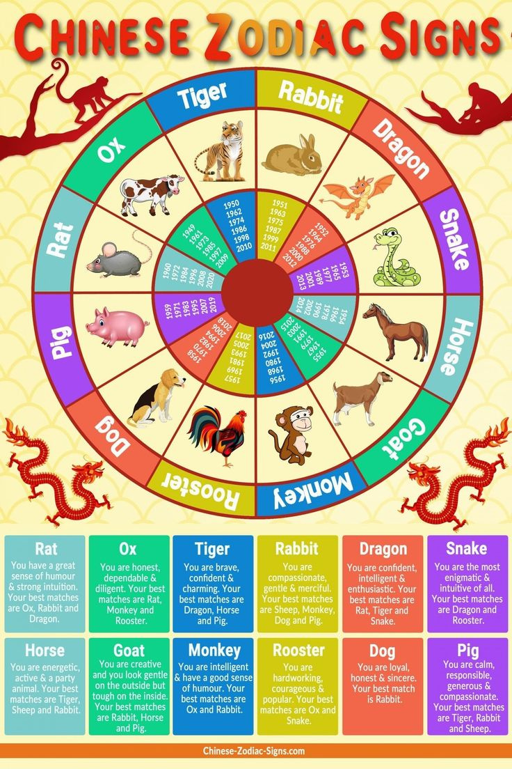 Incredible Chinese Zodiac Traits And Characteristics Printable with regard to Chinese New Year Calendar Printable