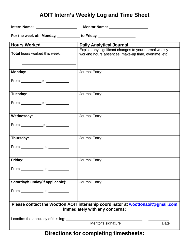 Internship Journal Template: Fill Out &amp;amp; Sign Online | Dochub with Internship Journal Sample Template