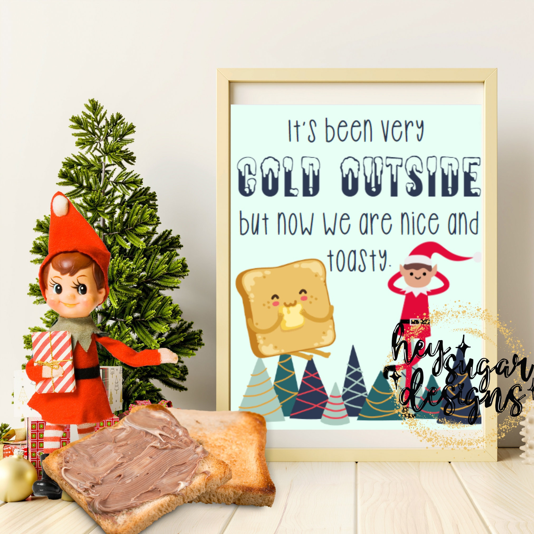 It'S Been Cold Outside But Now The Elf Is Nice And Toasty Instant regarding Elf on the Shelf Toasty Printable
