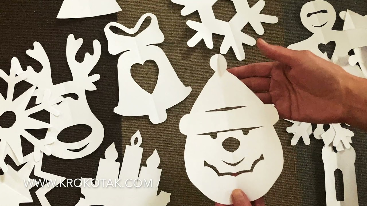 Krokotak | Windows Decorations For Christmas / Cut-Away with regard to Christmas Window Decorations Printable
