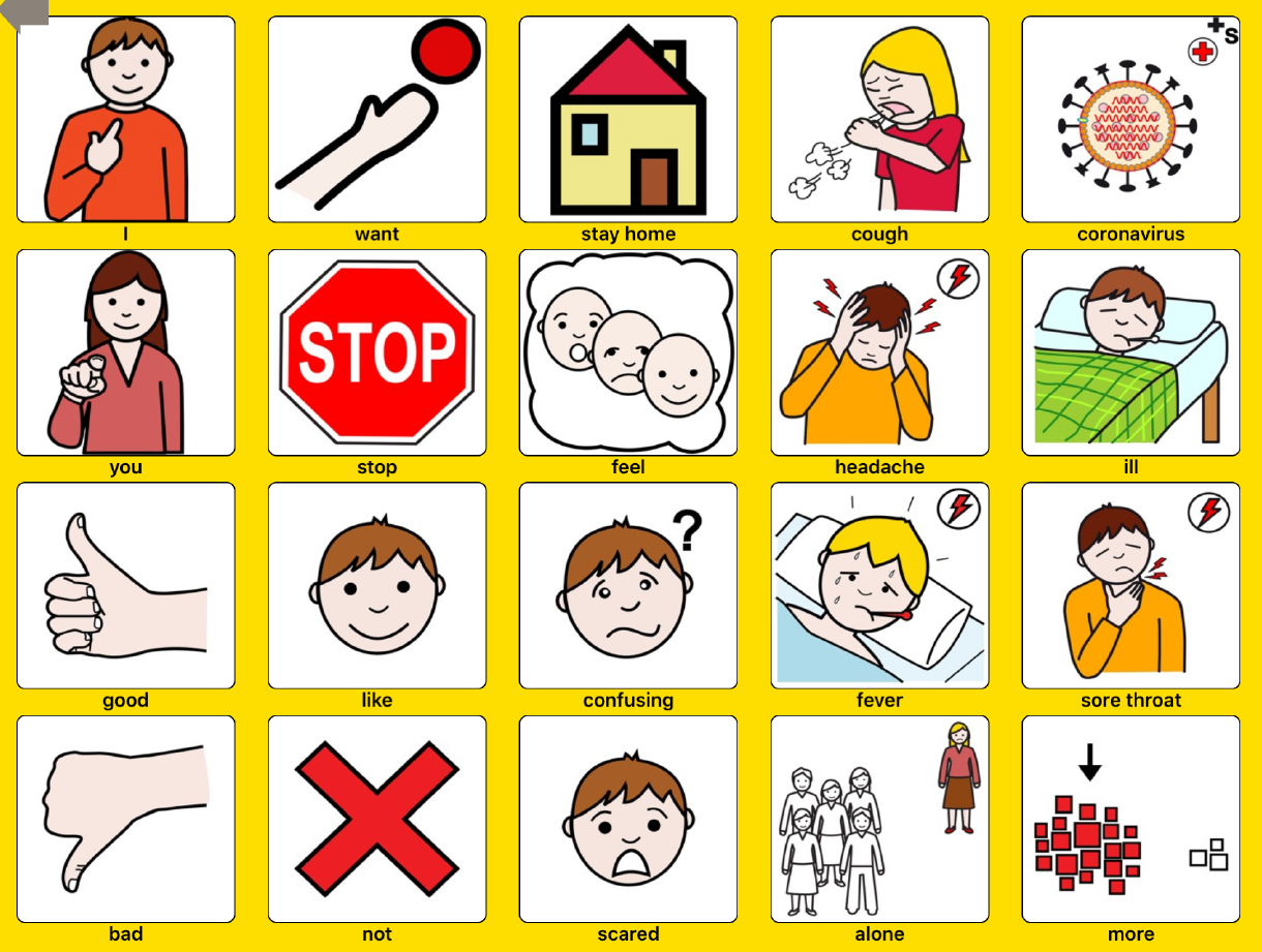Learning At Home - Covid-19 Symbol Communication Resources inside Free Printable Boardmaker Symbols