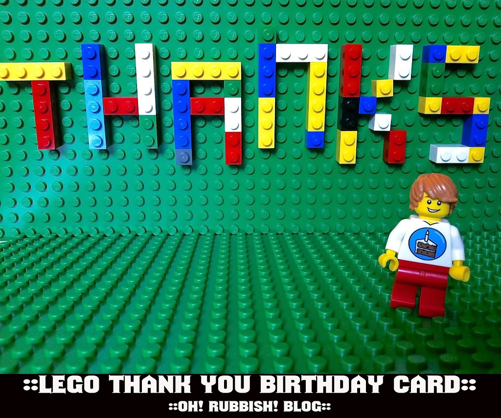 Lego Thank You Card :: Free Lego Party Printables :: Birthday regarding Lego Thank You Cards Printable Free