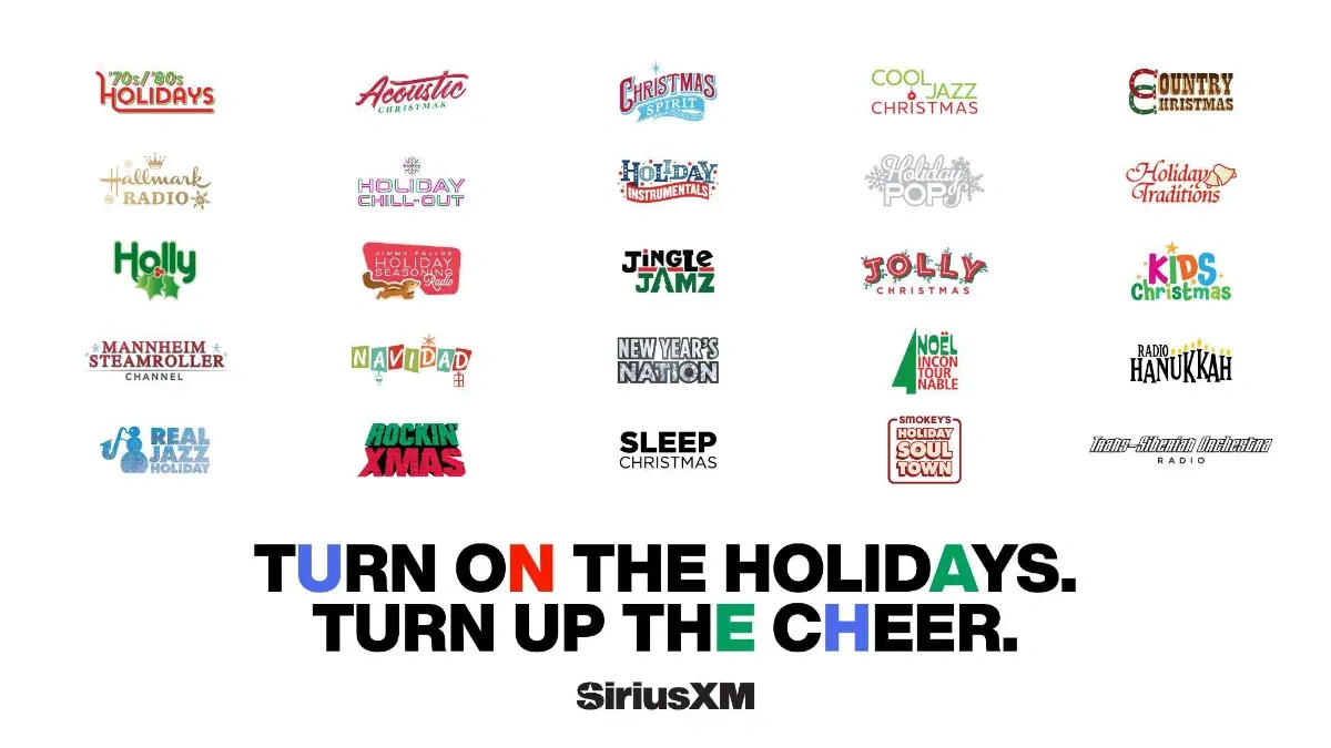 List Of 2024 Siriusxm Holiday Channels On Satellite, Streaming Radio regarding Siriusxm Christmas Channels List Printable
