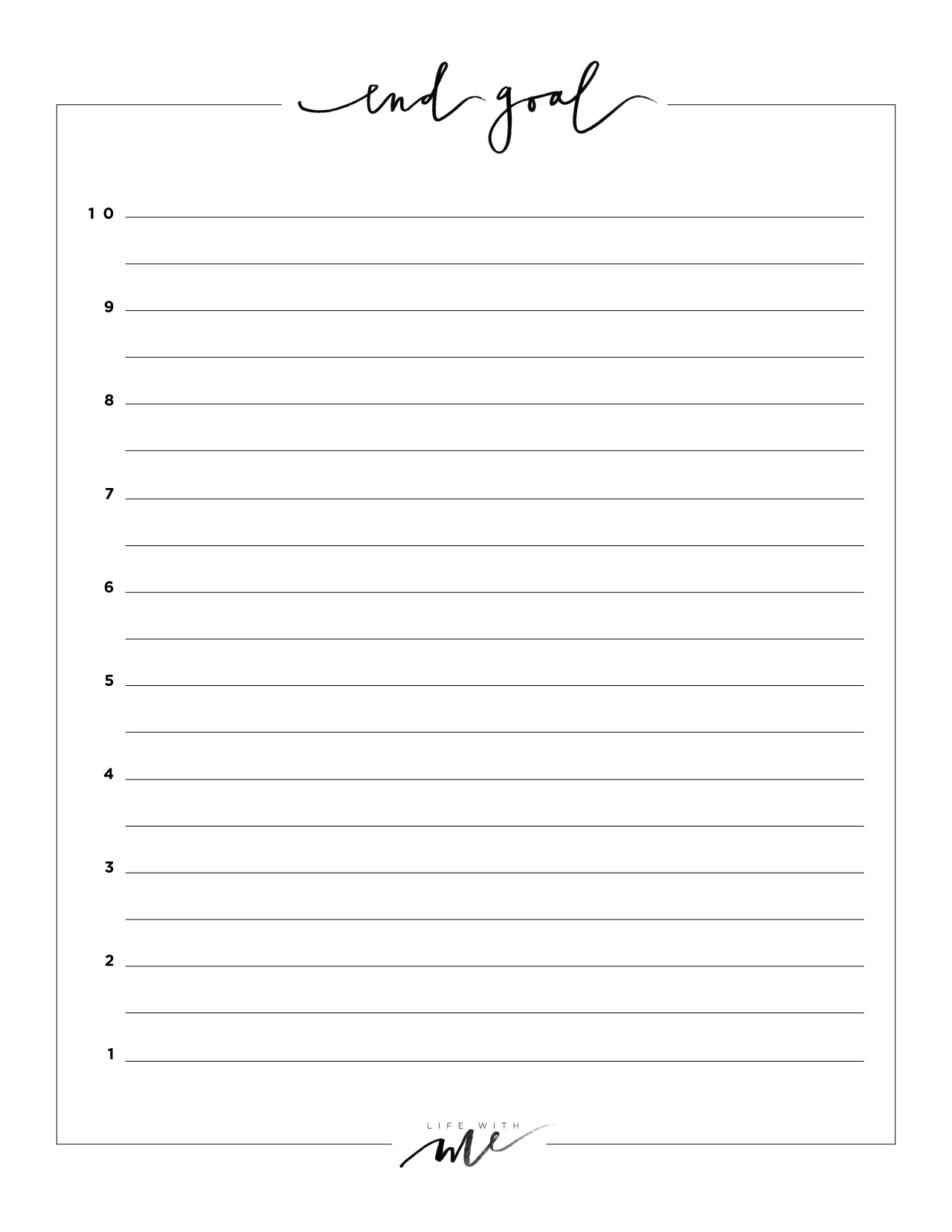 Marianna Hewitt New Year Resolution Goal Sheet Printable throughout Printable New Years Resolution Sheets