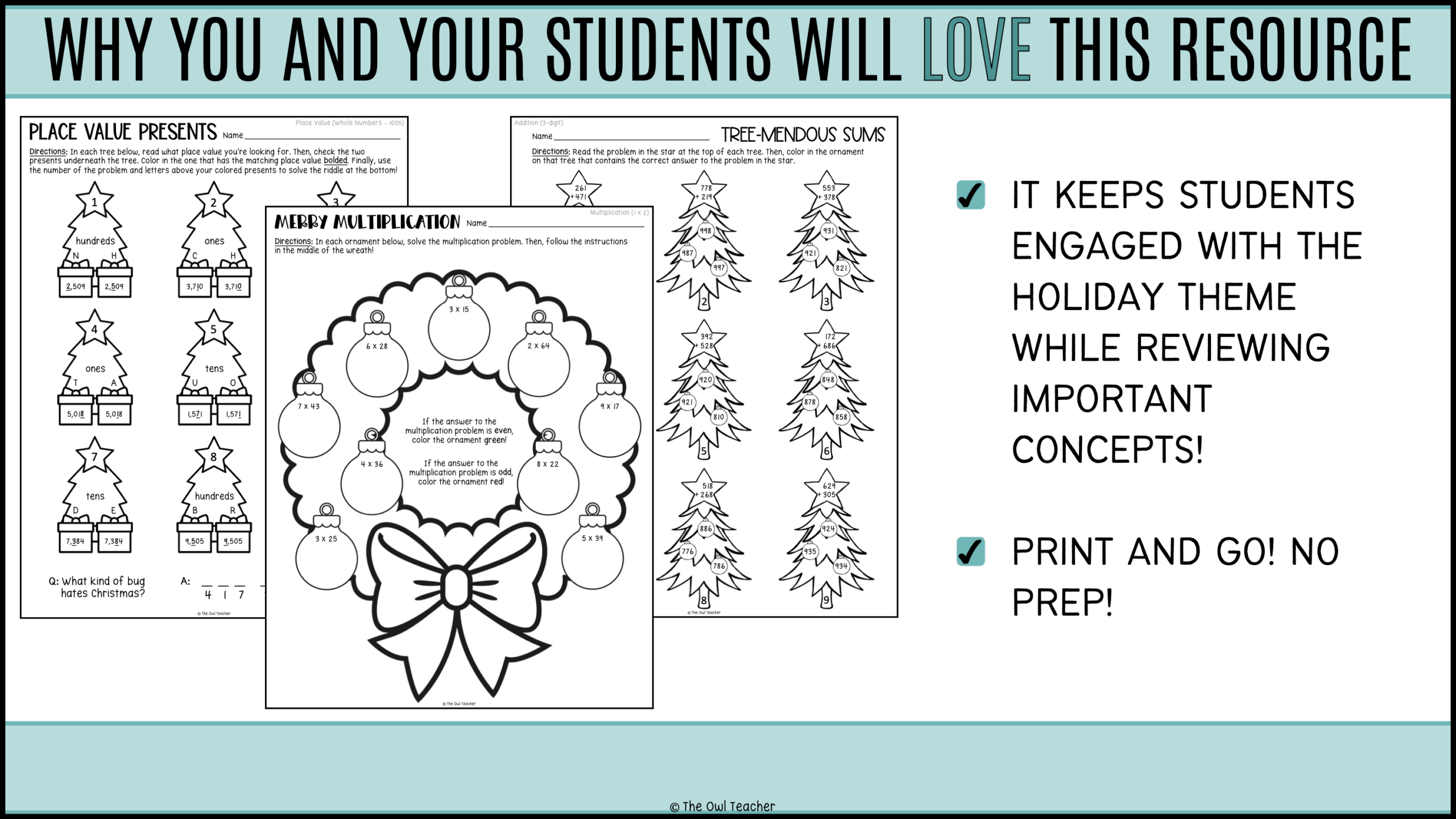 Math And Language Arts Holiday Christmas Practice Worksheets And with Free Christmas Language Arts Worksheets