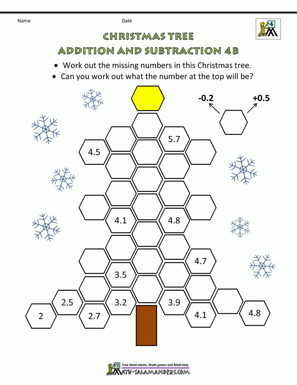 Math Christmas Activities 4Th Grade intended for Christmas Math Worksheets 4Th Grade