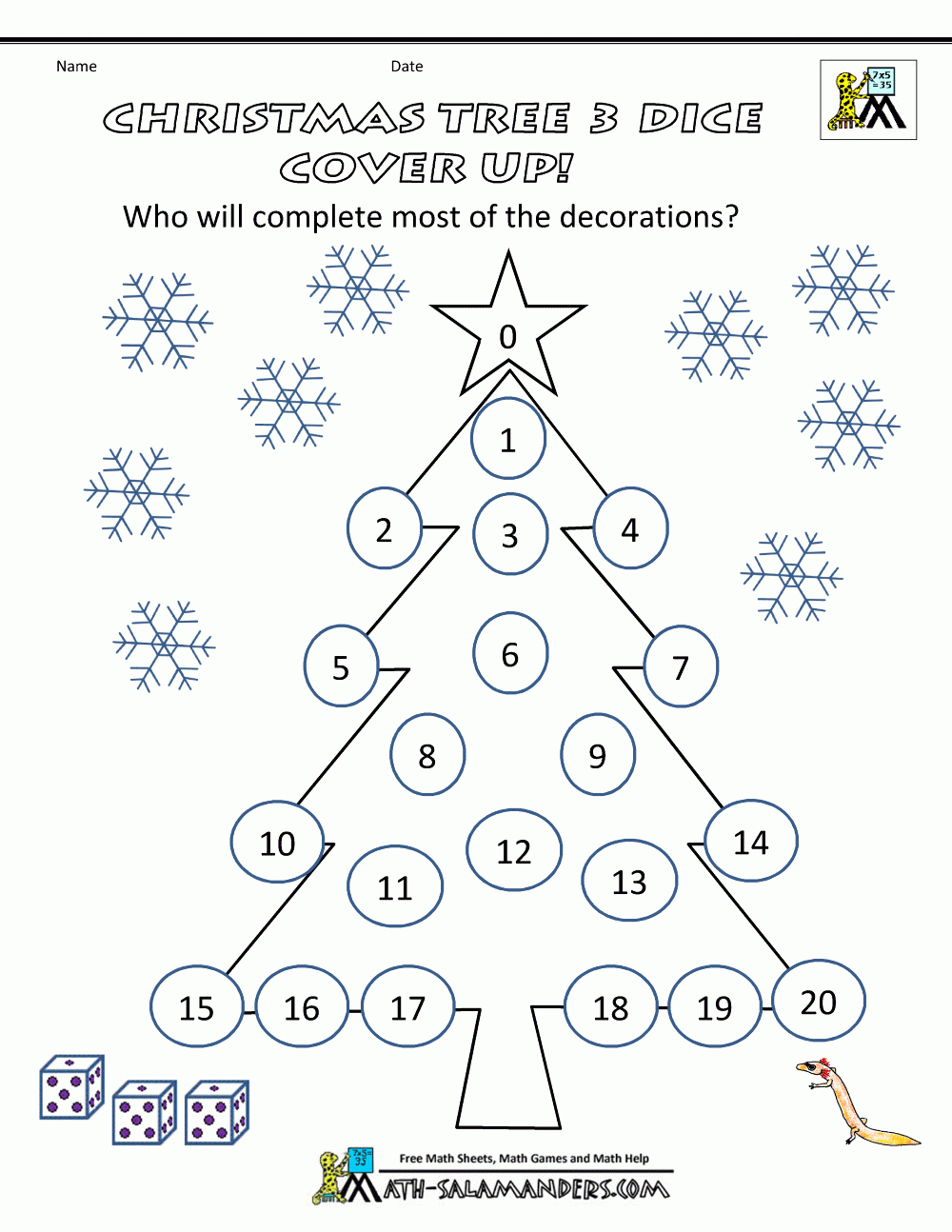 Math Christmas Activities 4Th Grade - Worksheets Library regarding Christmas Math Games Printable Free