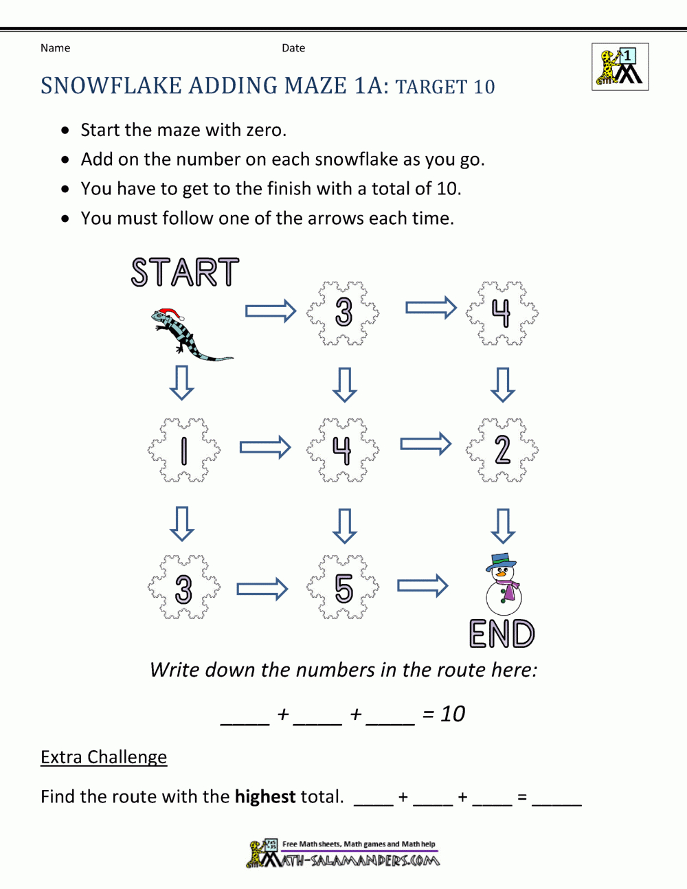 Math Christmas Worksheets First Grade inside Christmas 1st Grade Worksheets