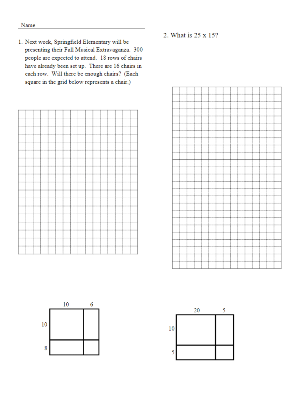 Mathfactlab | 2 Digit2 Digit Multiplication Worksheet With in Free Printable Area Model Multiplication Worksheets