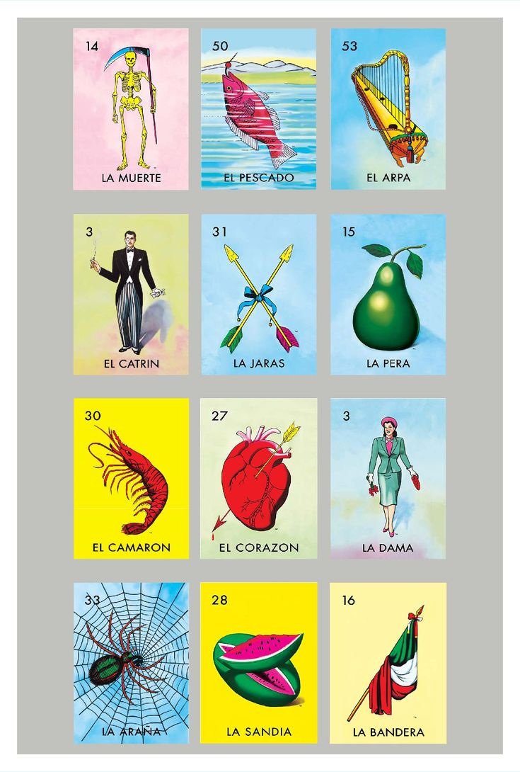 Mexican Bingo Cards Free - 11 Free Pdf Printables | Printablee intended for Free Printable Mexican Loteria Cards