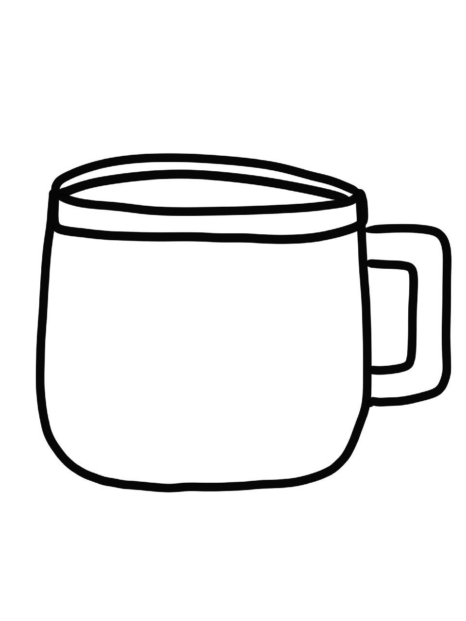 Mug Outline Design Template Free Download Pdf Coffee Mug Printable in Free Printable Coffee Mug Template