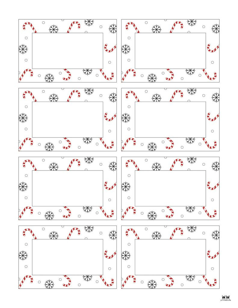 Name Tags - 44 Unique Designs - Free | Printabulls inside Printable Name Tags For Christmas