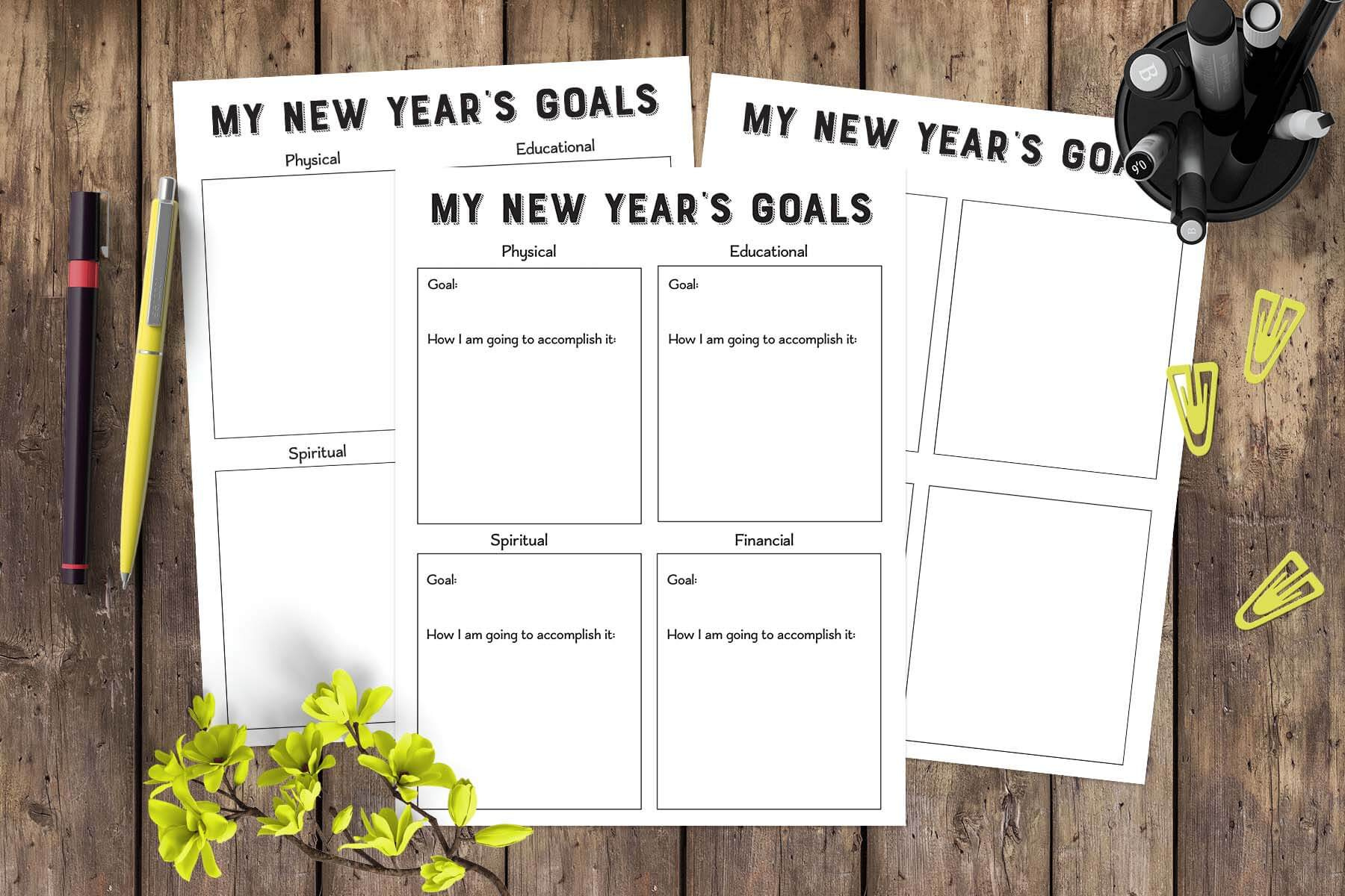 New Year&amp;#039;S Archives - Ministering Printables intended for New Year Printable Worksheets