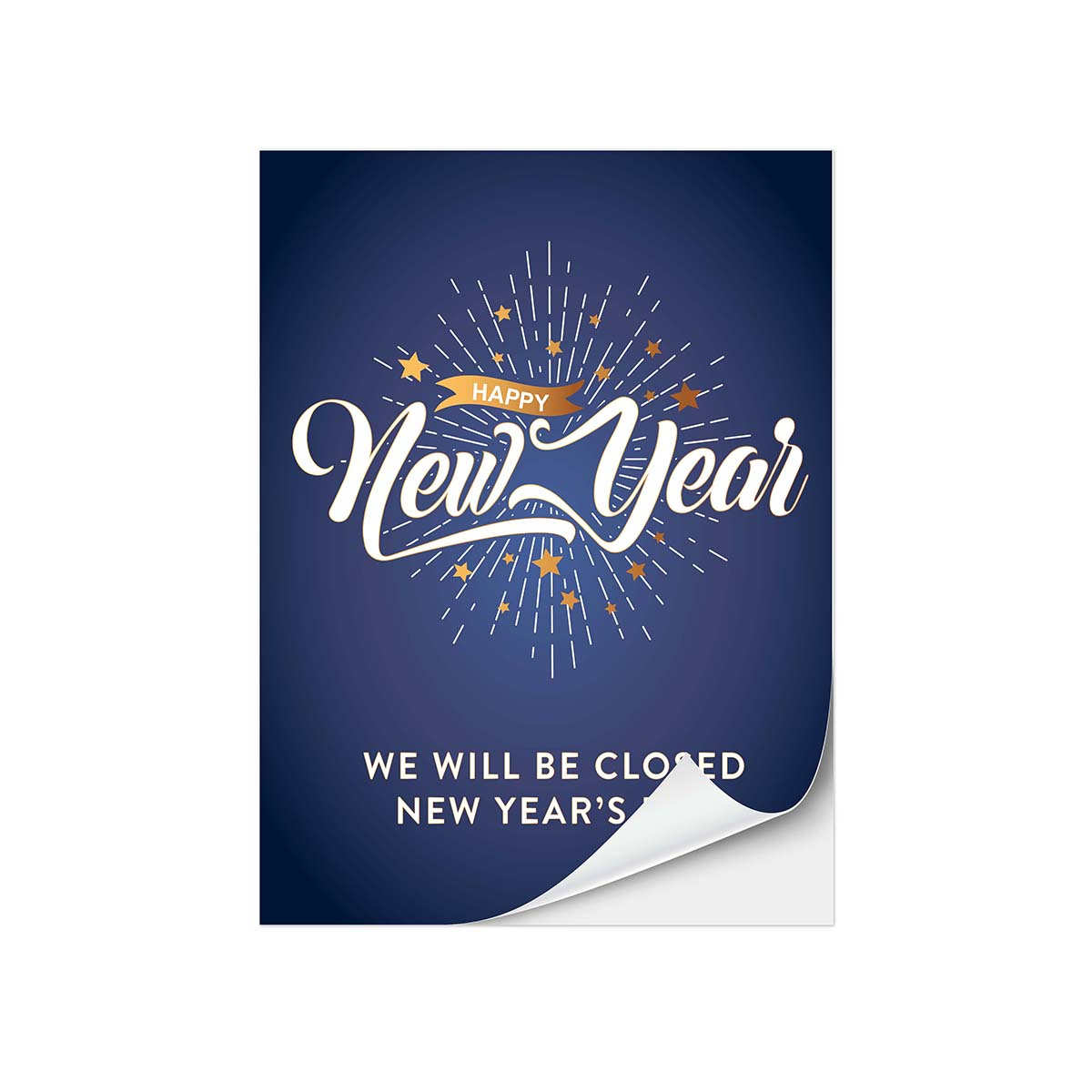 New Year'S Day 2024 Sign Templates | Free Printable Signs!! throughout Free Printable New Years Closed Signs For Businesses