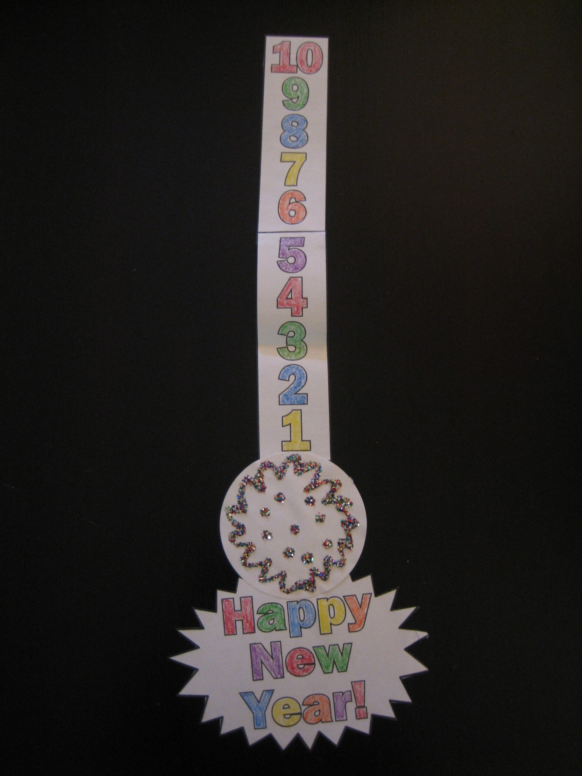 New Year&amp;#039;S Eve Craft - Happy Home Fairy regarding Printable New Years Crafts