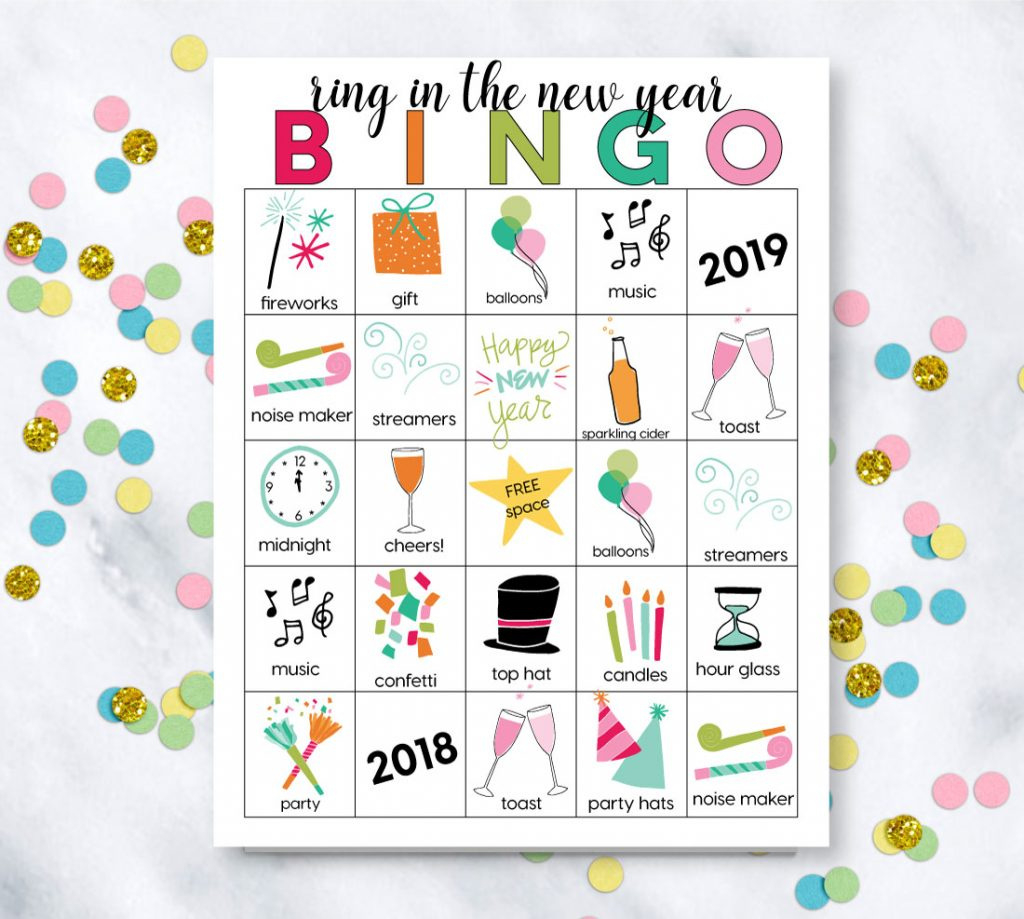 New Year&amp;#039;S Eve Printables | All Things Thrifty inside Free Printables For New Years