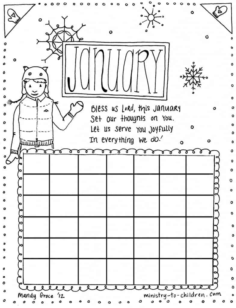New Years Sunday School Lesson (Luke 18:18-27) Ministry To Children with New Years Sunday School Craft Printable