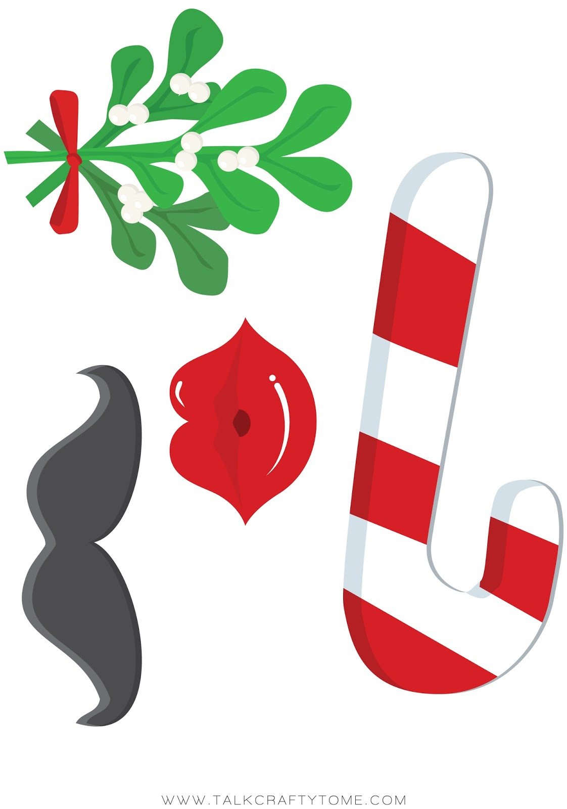 Nice Free Printable Christmas Photo Booths. - Oh My Fiesta! In English inside Christmas Photo Booth Printable Free