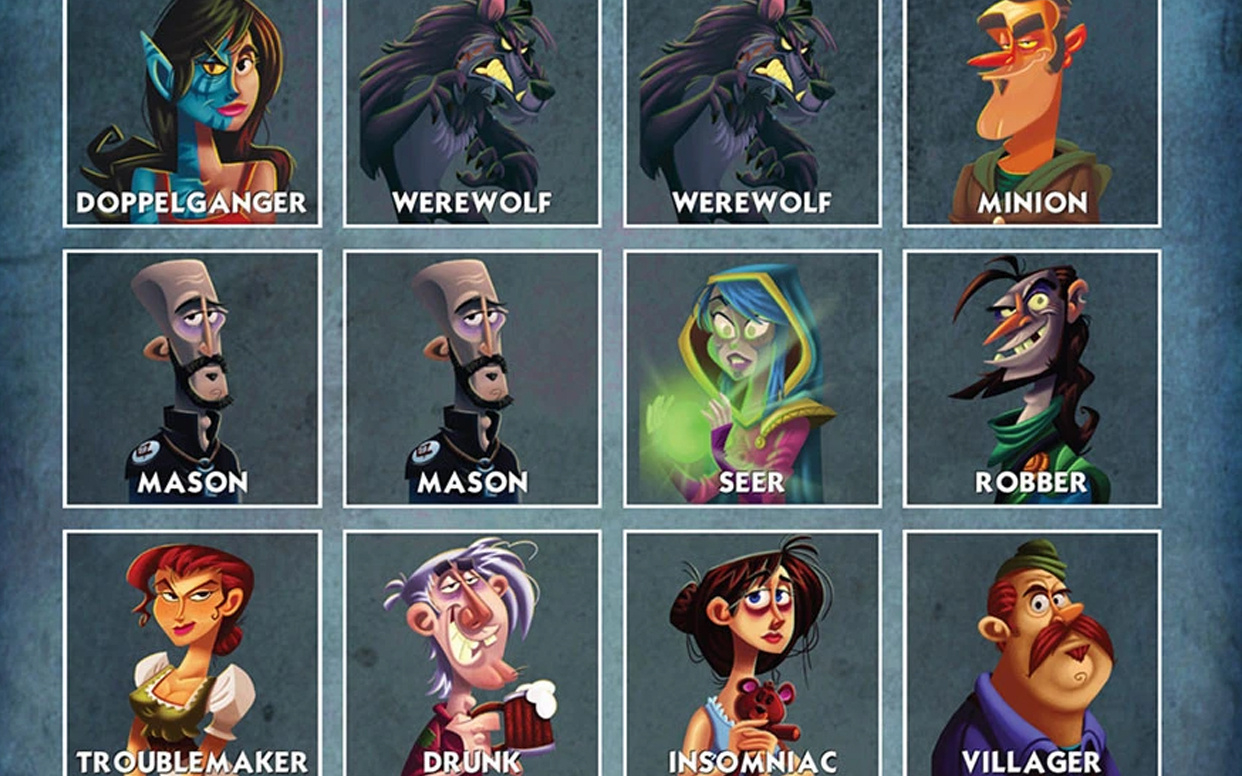 November Roundtable: Gaming At Family Gatherings - Sidequest intended for Free Printable Werewolf Game Cards