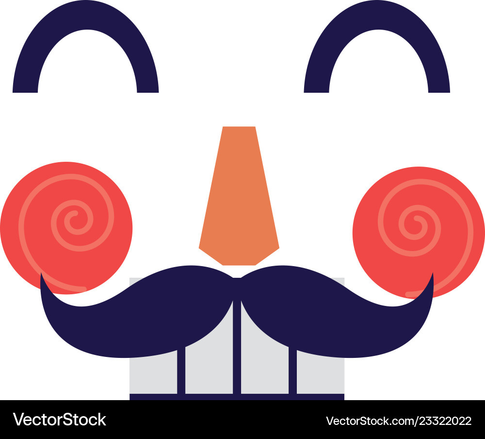 Nutcracker Face Design – Royalty-Free Vector | Vectorstock within Nutcracker Face Printable