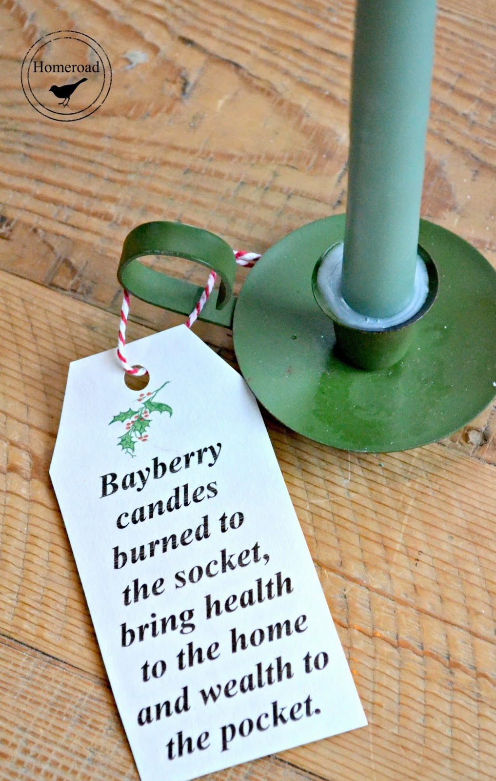 Our Christmas Eve Tradition regarding Christmas Bayberry Candle Poem Printable