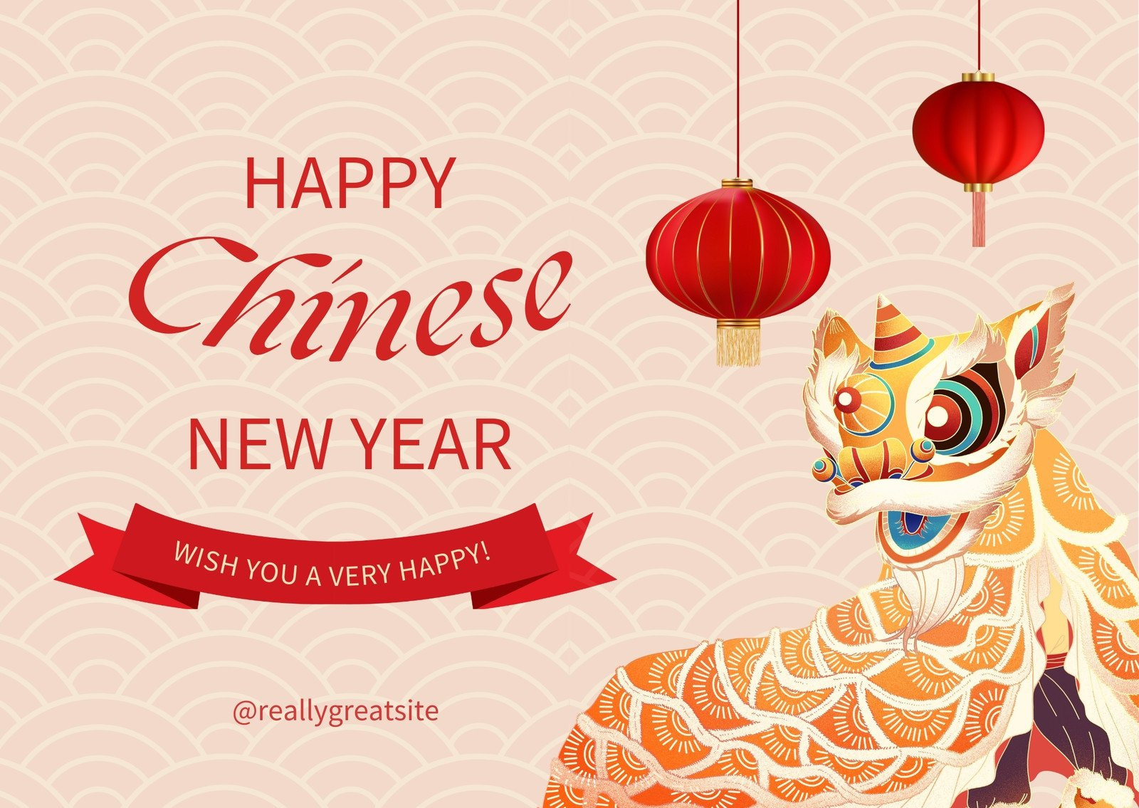 Page 13 - Free Custom Printable Chinese New Year Card Templates inside Free Printable Chinese New Year Cards