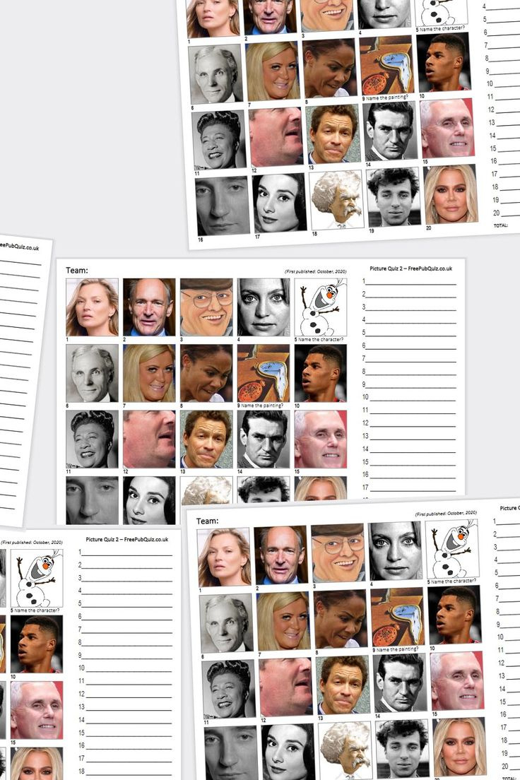 Picture Quiz, Free Picture Quiz, Printable Picture Quizzes. Quick regarding Free Printable Picture Quizzes And Answers