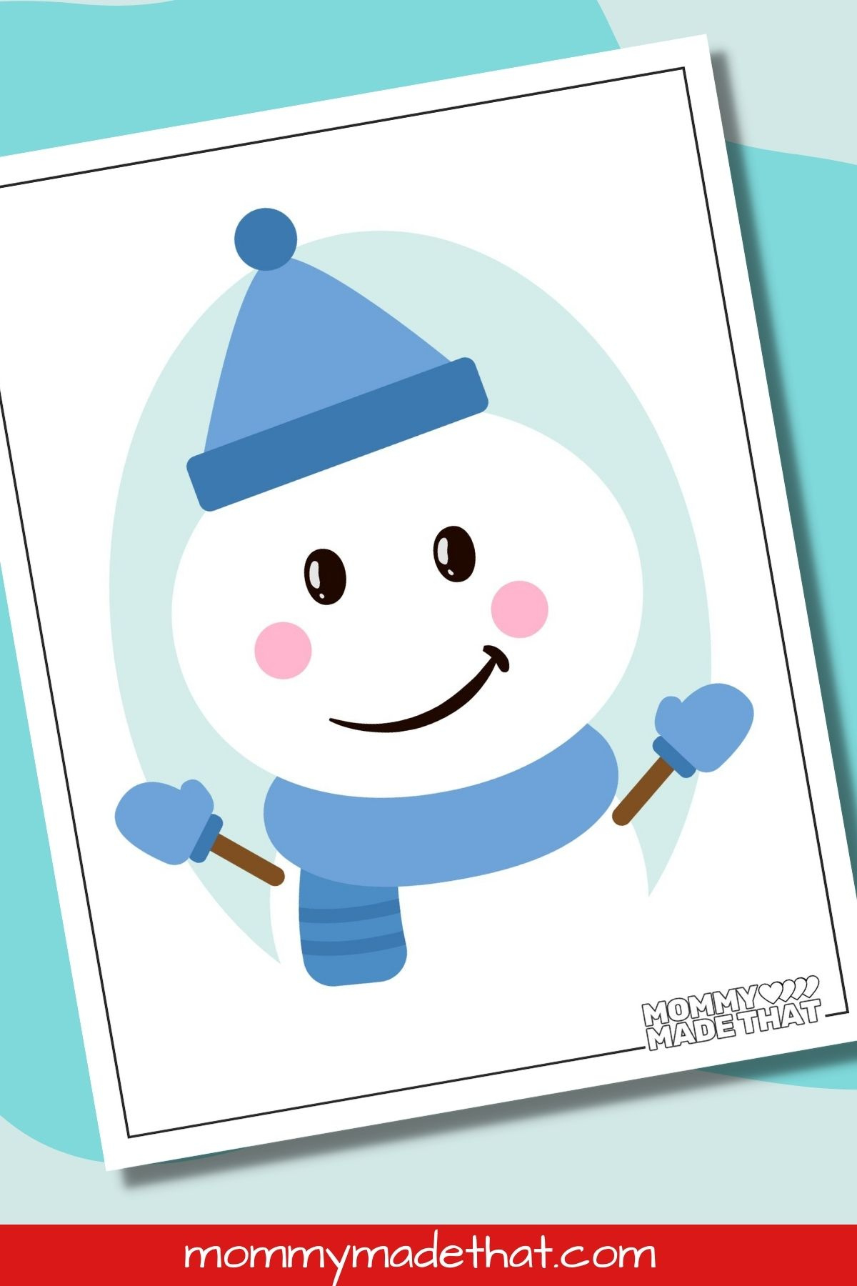 Pin The Nose On The Snowman (Cute Free Printable Game!) intended for Pin the Nose on the Snowman Free Printable