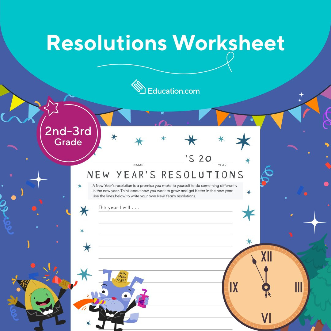 Print This New Year&amp;#039;S Resolutions Template For Kids for Printable New Year&amp;amp;#039;s Resolution Template