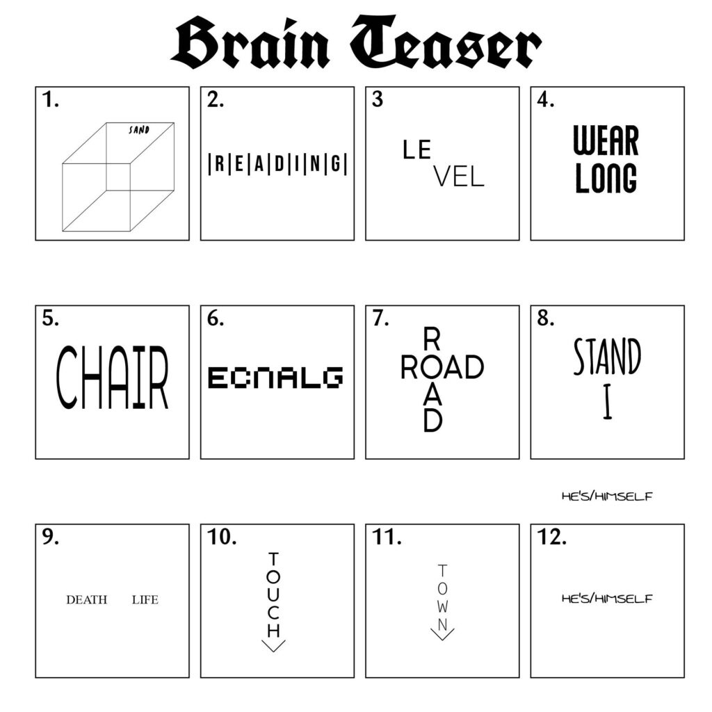 Printable Brain Games For Seniors Free - Printable Party Favors regarding Printable Brain Teasers And Puzzles