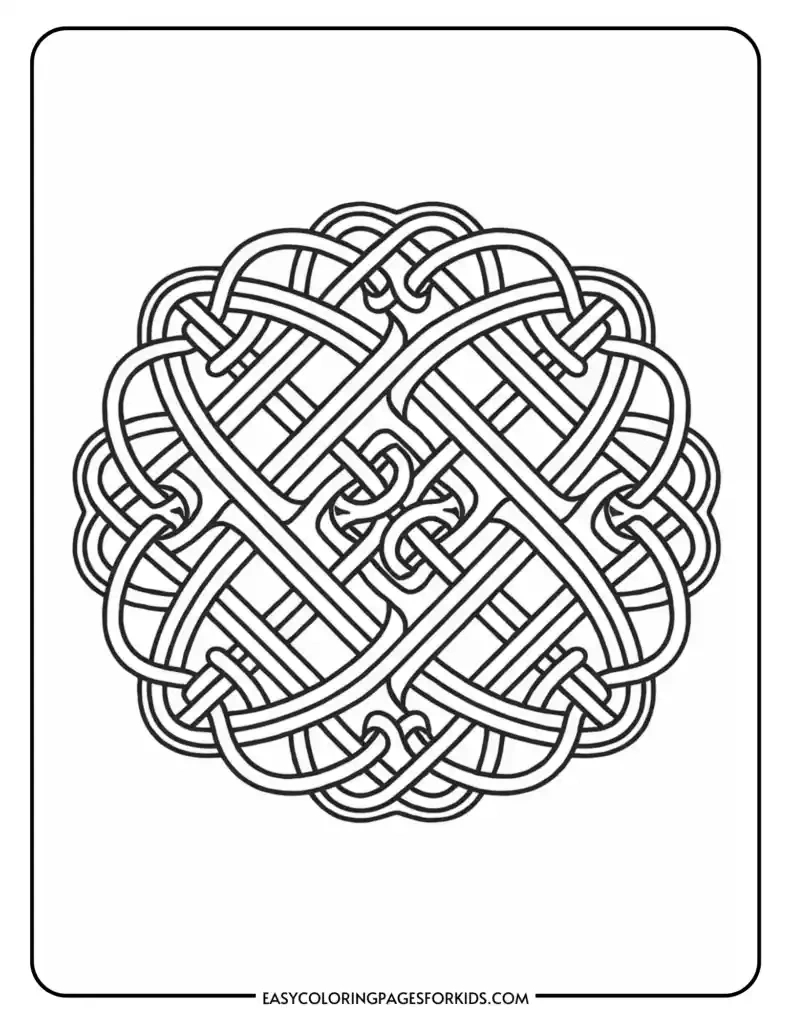 Printable Celtic Knot Coloring Pages (10 Free Pdf Pages) - Easy pertaining to Free Printable Celtic Knot Patterns