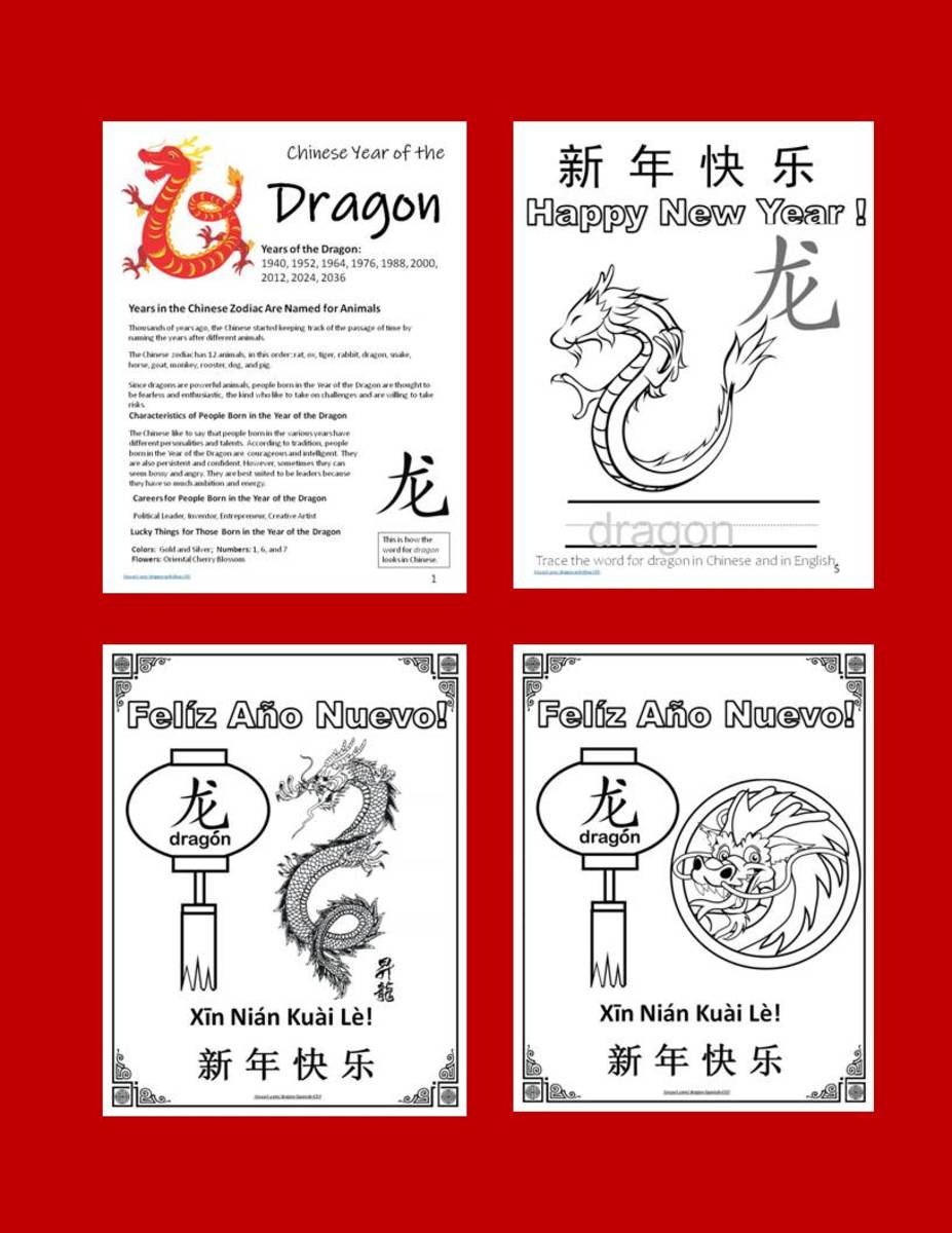 Printable Children&amp;#039;S Activity Sheets For The Chinese New Year within Printable Chinese New Year Zodiac
