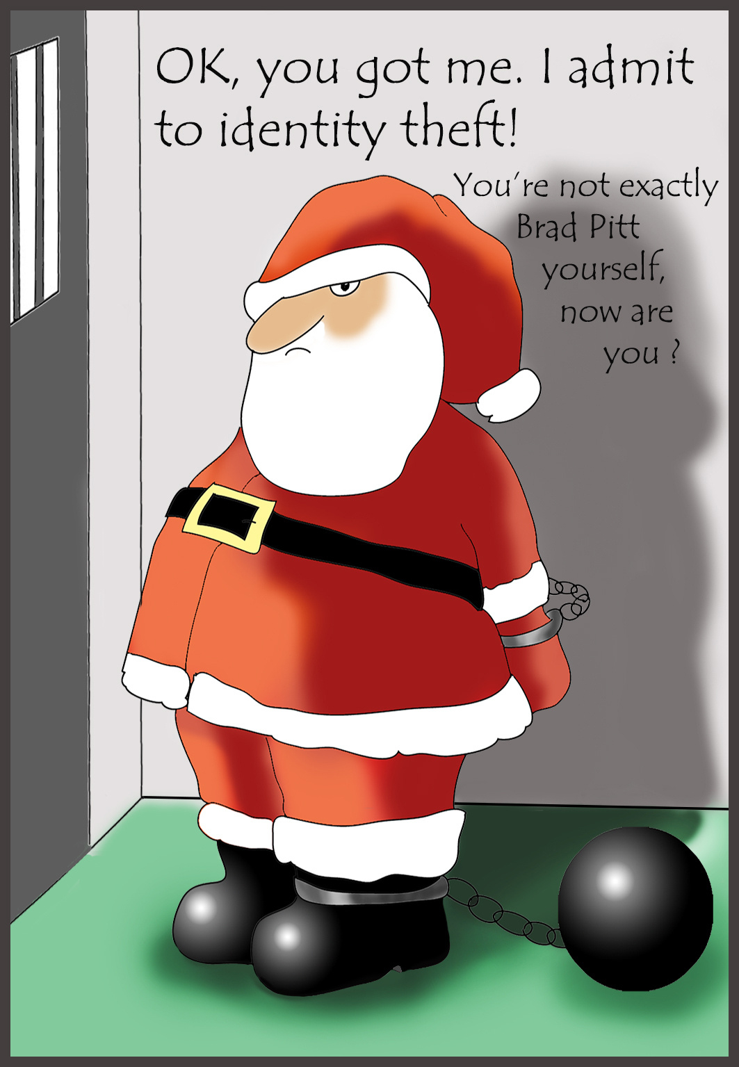 Printable Christmas Cards inside Christmas Card Printable Free Funny