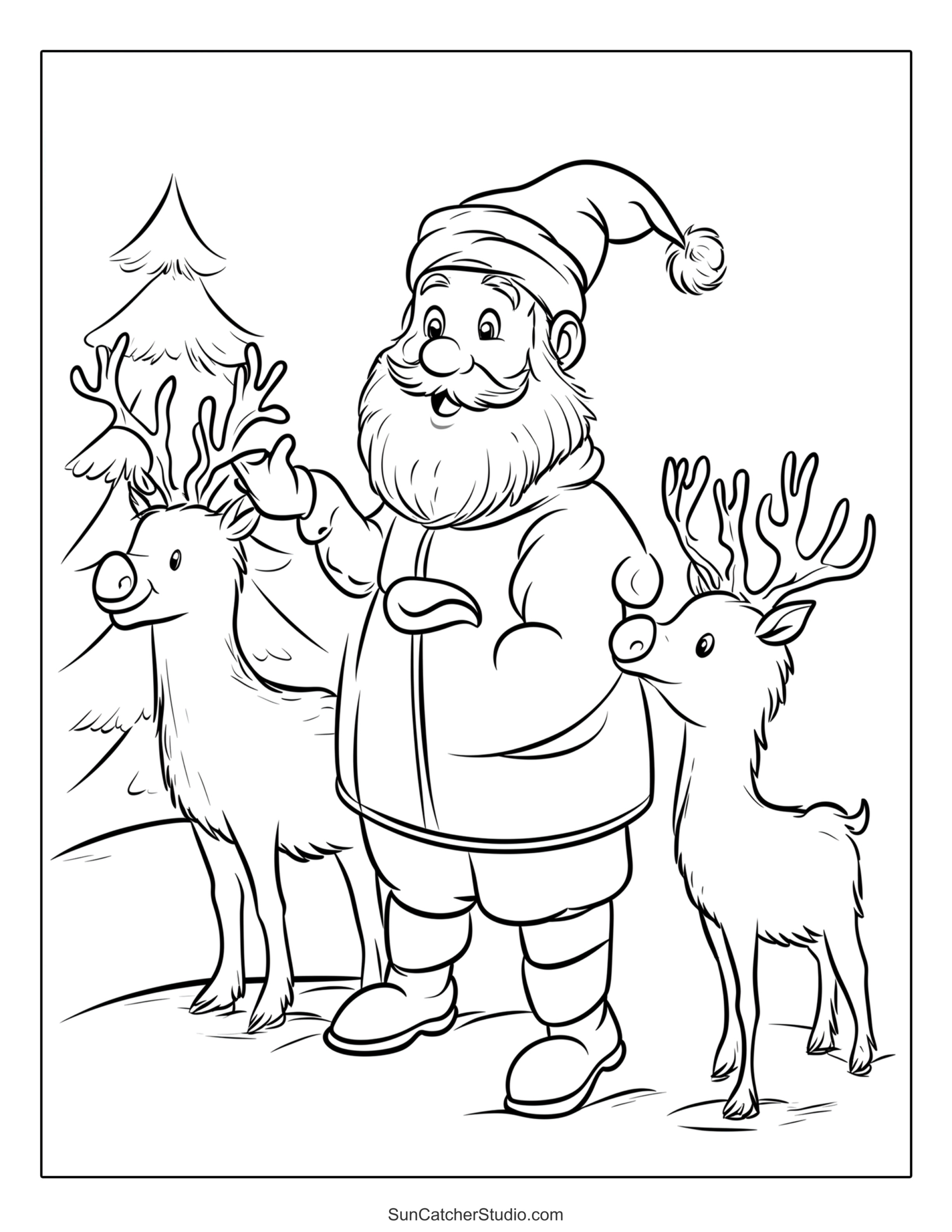 Printable Christmas Coloring Pages And Coloring Sheets – Free regarding Adult Christmas Coloring Pages Printable
