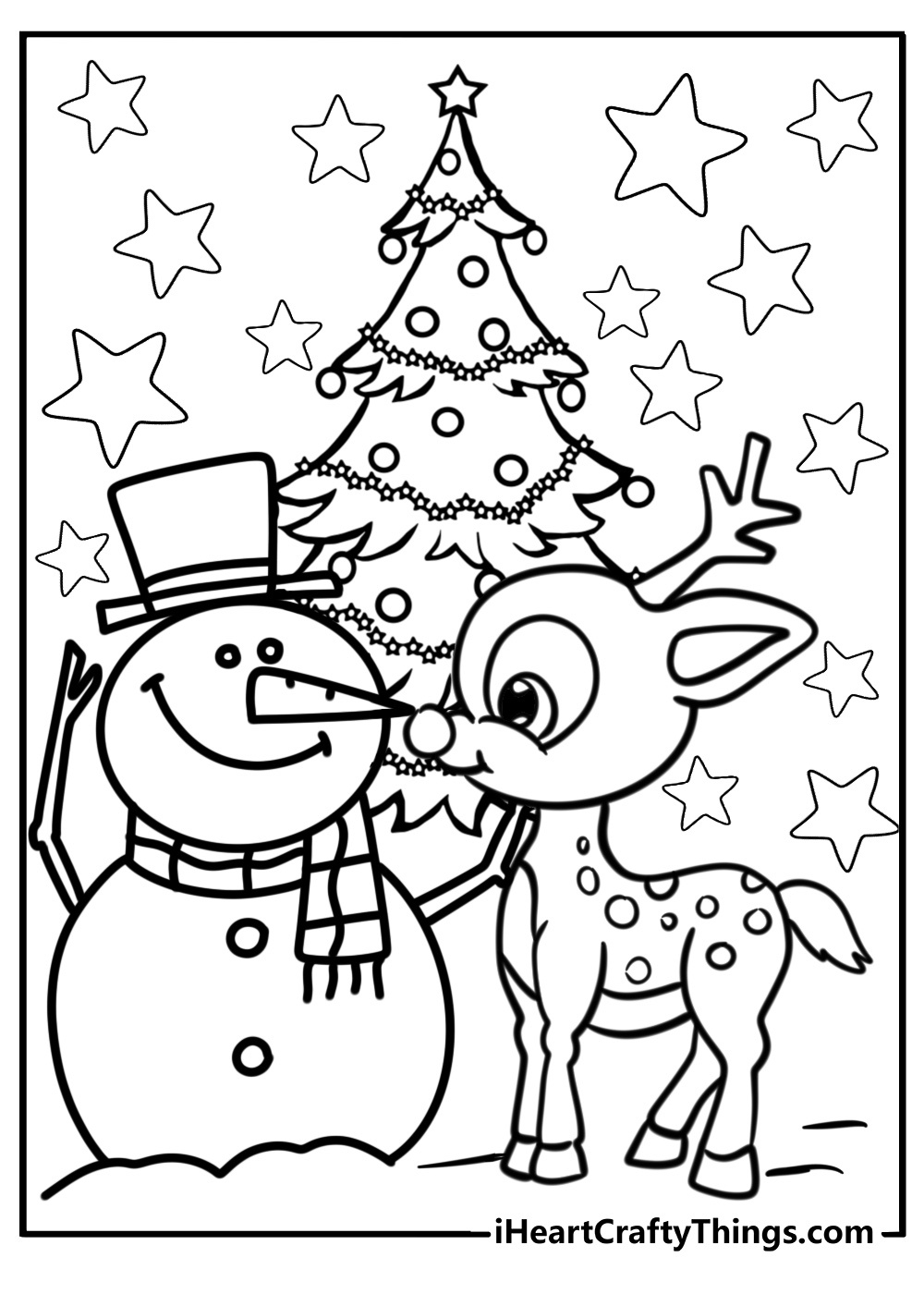 Printable Christmas Coloring Printable Coloring Sheets For pertaining to Christmas Drawing Sheets Printable