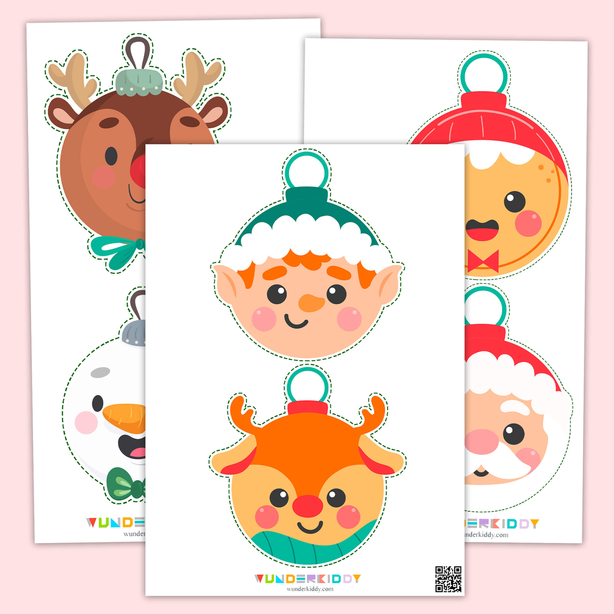 Printable Christmas Decorations Cut Out Templates inside Cute Christmas Cutouts Printable