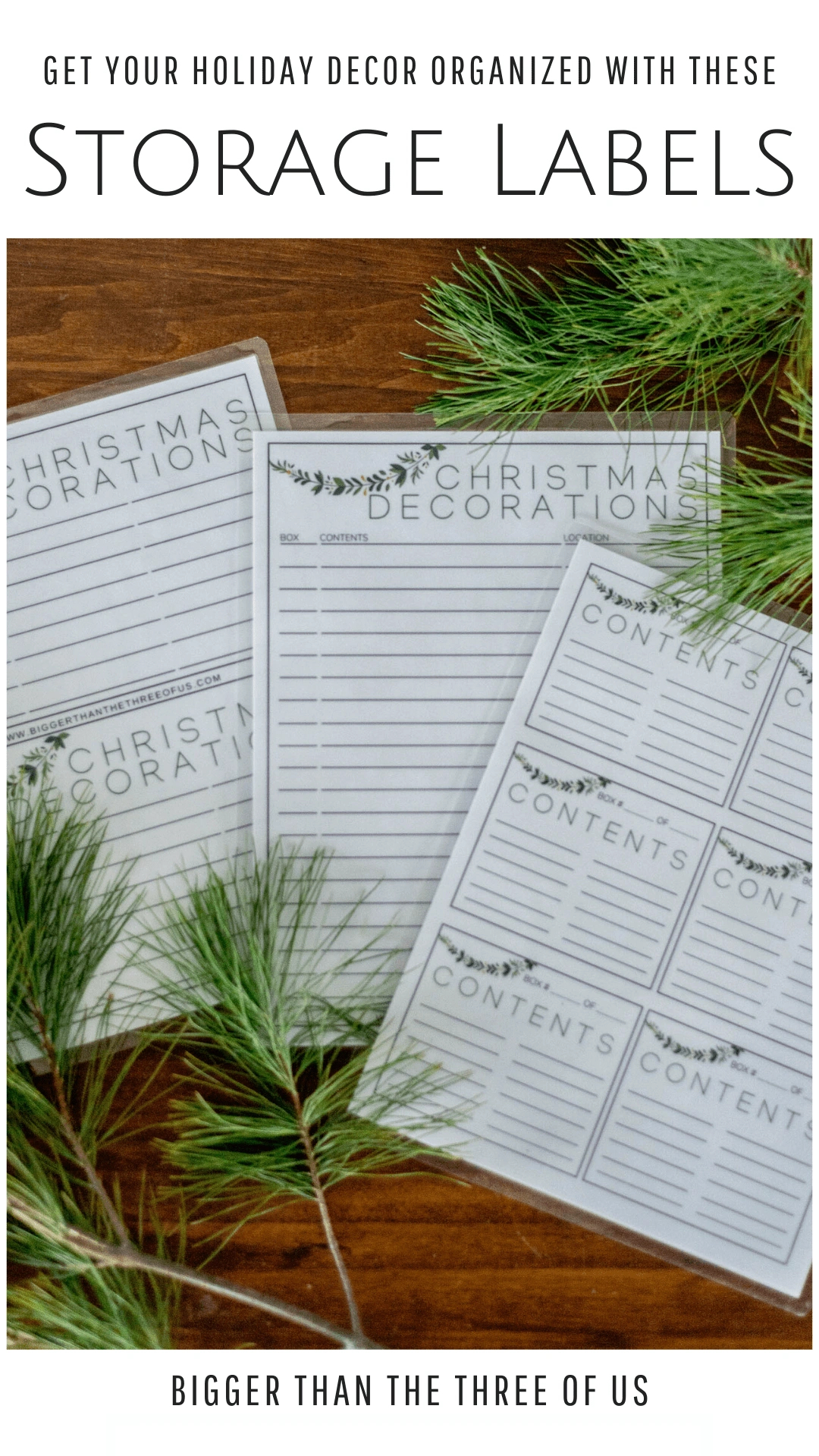 Printable Christmas Labels - Bigger Than The Three Of Us pertaining to Printable Christmas Storage Labels