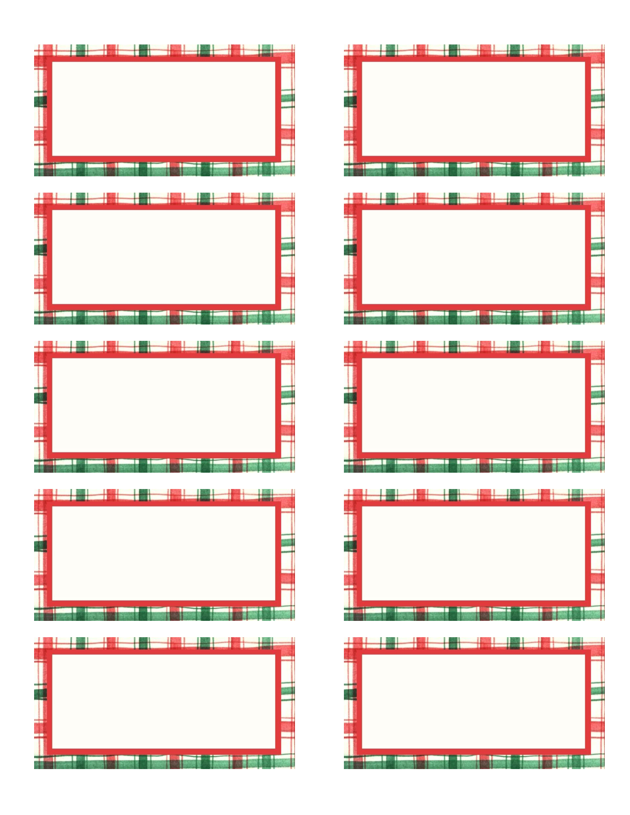 Printable Christmas Mailing Labels - Printable Party Favors intended for Free Printable Christmas Address Labels