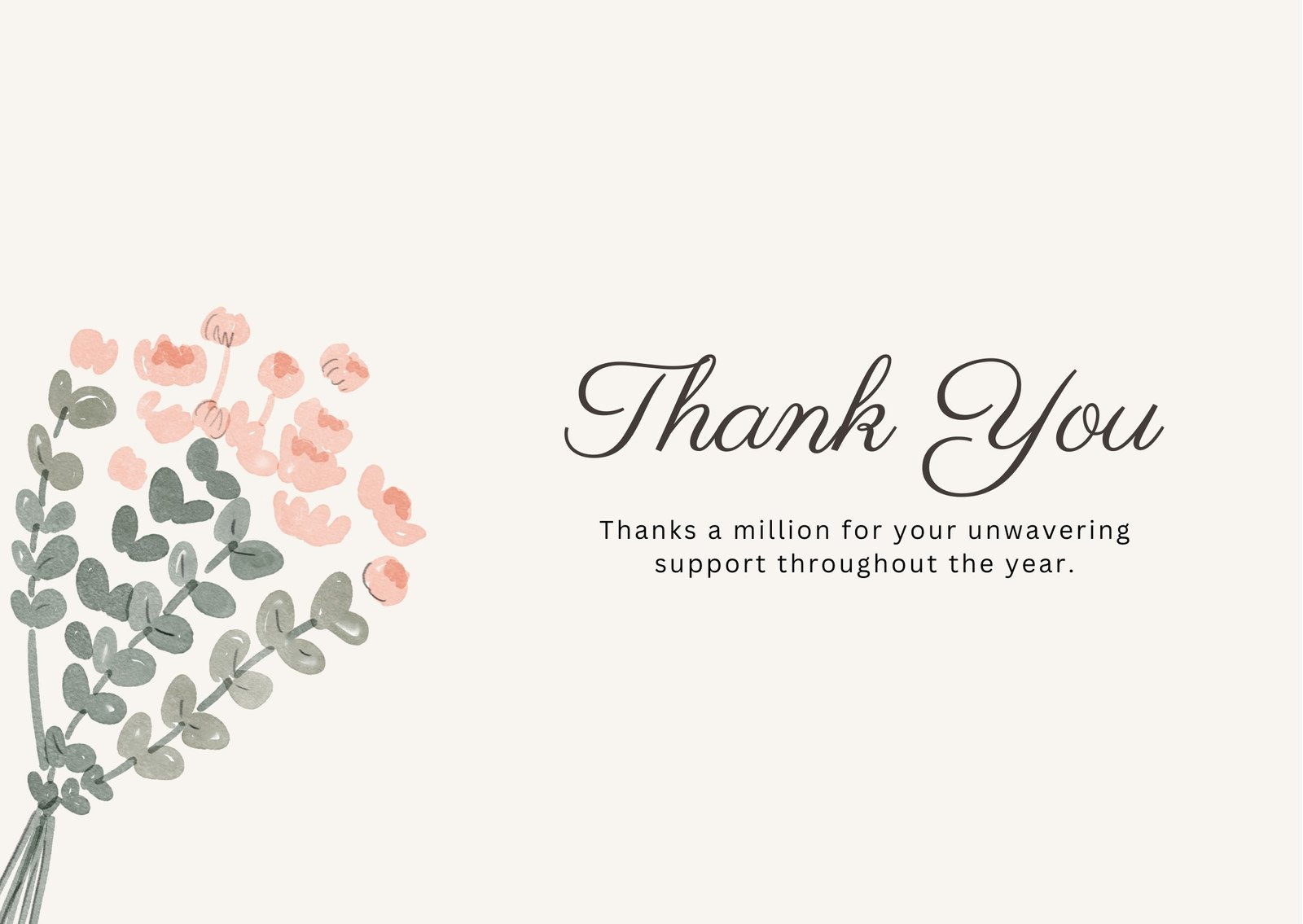 Printable, Customizable Thank You Card Templates | Canva pertaining to Thank You Cards Printable Free Download