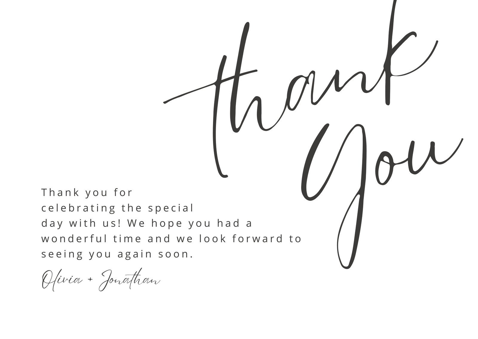 Printable, Customizable Thank You Card Templates | Canva throughout Custom Thank You Cards Printable