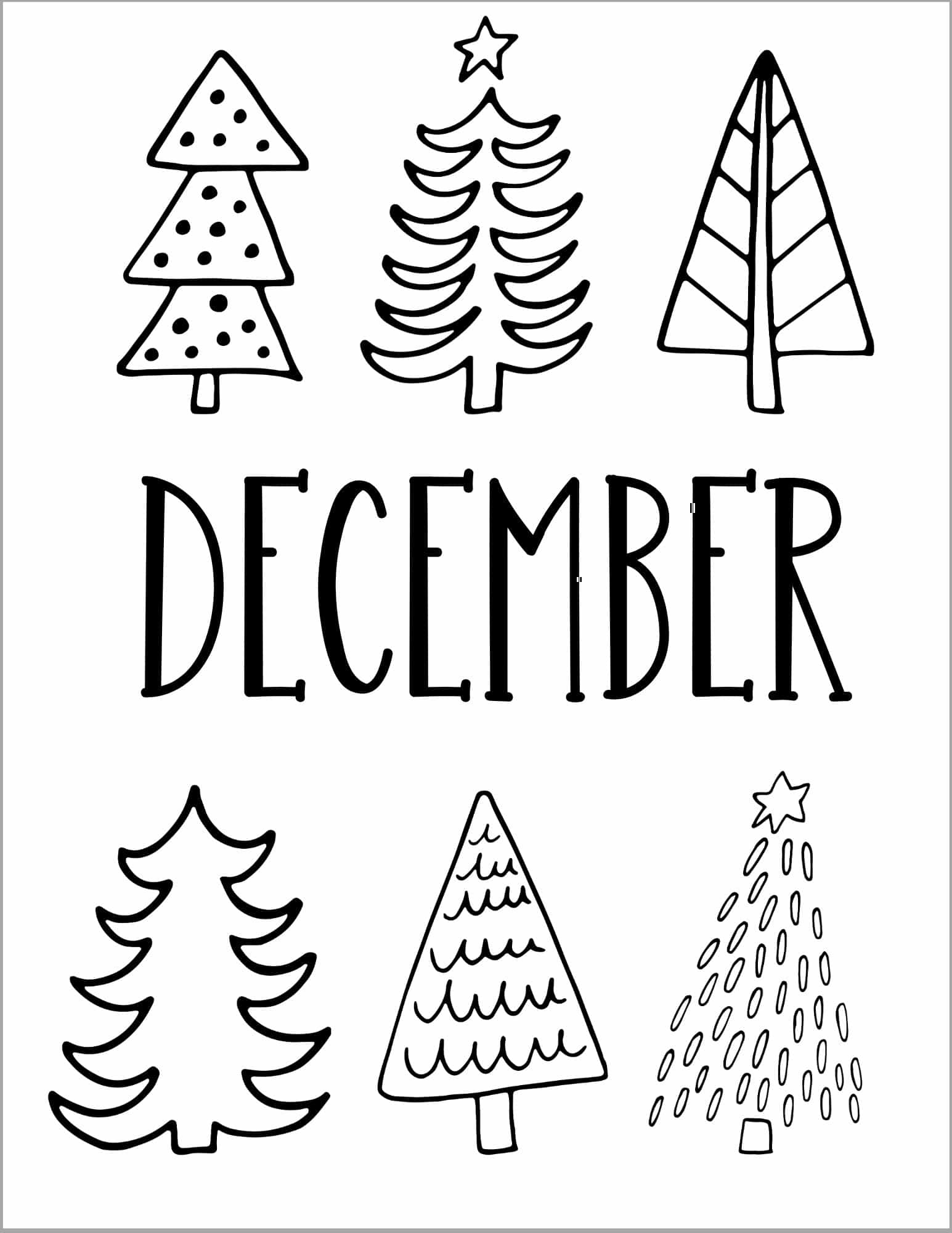 Printable December Bullet Journal Spreads regarding Christmas Bullet Journal Printable