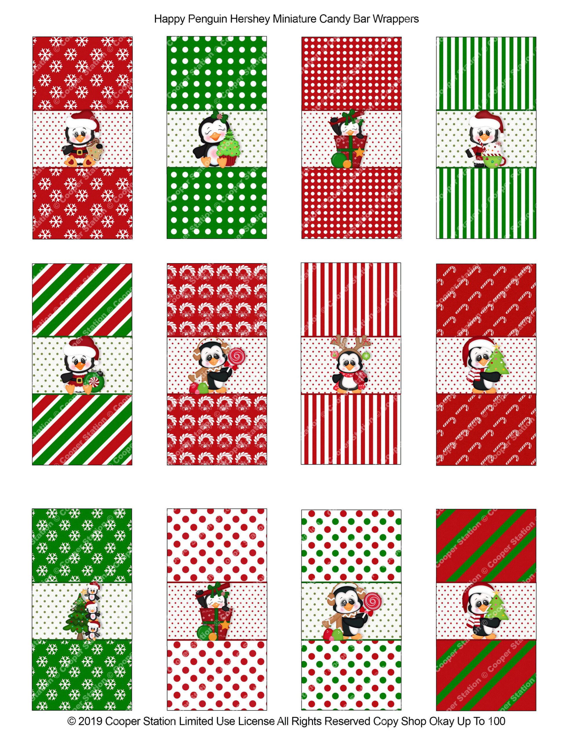 Printable Digital Christmas Chocolate Miniature Candy Bar Wrappers pertaining to Christmas Chocolate Wrapper Printable