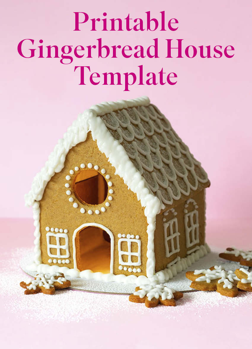 Printable Gingerbread House Template » Dish Magazine with regard to Gingerbread House Template Printable