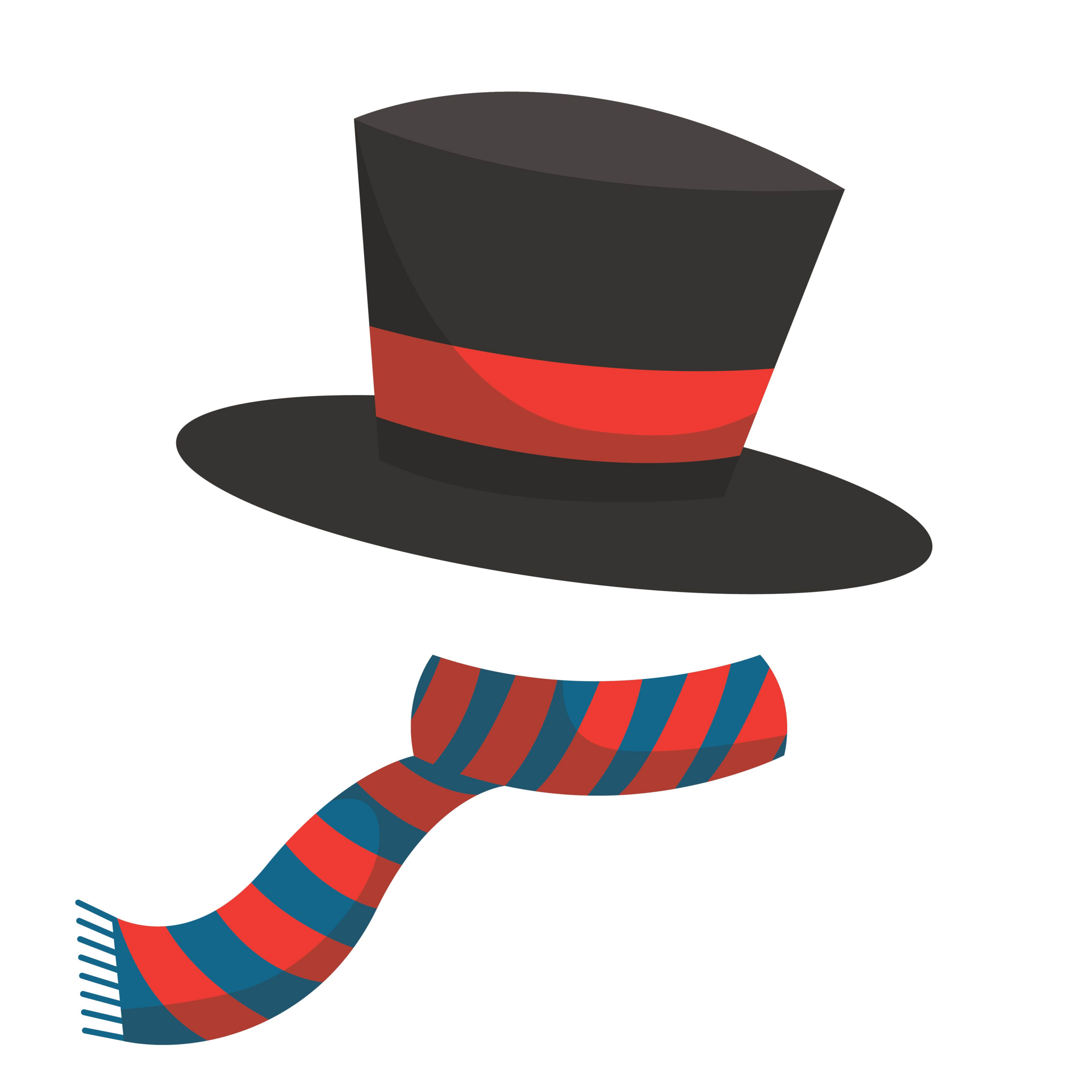 Printable Snowman Frosty Top Hat Snowman Face Svg Cut File At regarding Printable Snowman Hat