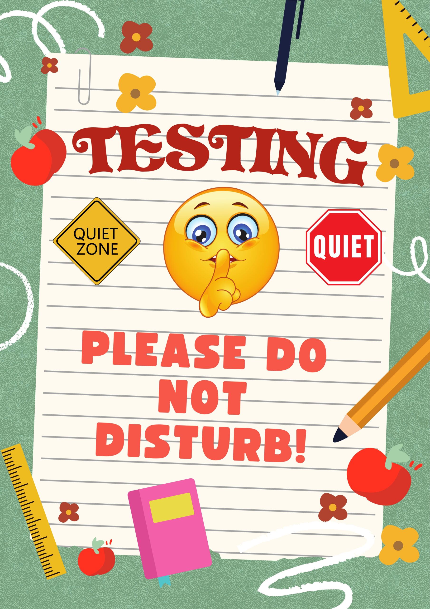 Printable Testing Do Not Disturb Sign | Teaching Resources regarding Free Printable Testing Signs